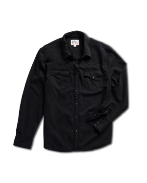 Men's Denim Long Sleeve Pearl Snap
